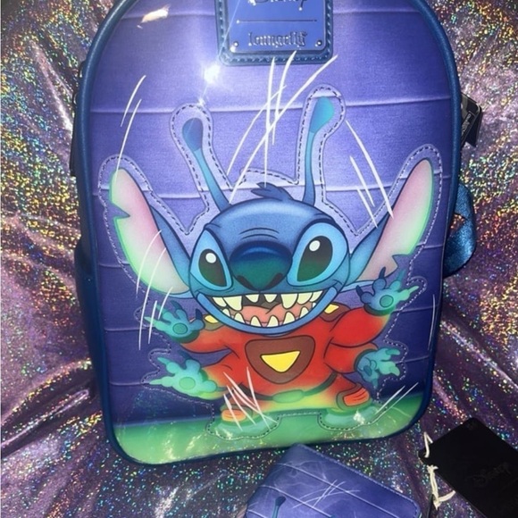 Disney Stitch 626 loungefly Set - Picture 2 of 5